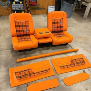 Buddy/Bucket Seats in Yellow fits 60–66 67–72 73–87