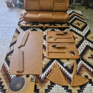 Full Interior In Brown Leather For F100