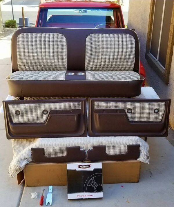 GMC-CHEVY OBS Bench Seat for C10-Type Trucks