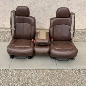 99-06 Silverado brown leather seats