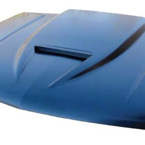 Ram Air Style Hood; Unpainted (88-98 C1500, C2500, C3500, K1500, K2500, K3500)